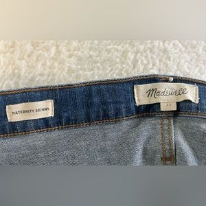 Used Madewell Maternity skinny denim